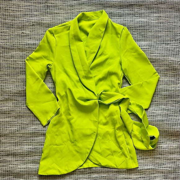 Summer Solid Color Long Sleeve Casual Party Dress. - Picture 6 of 6